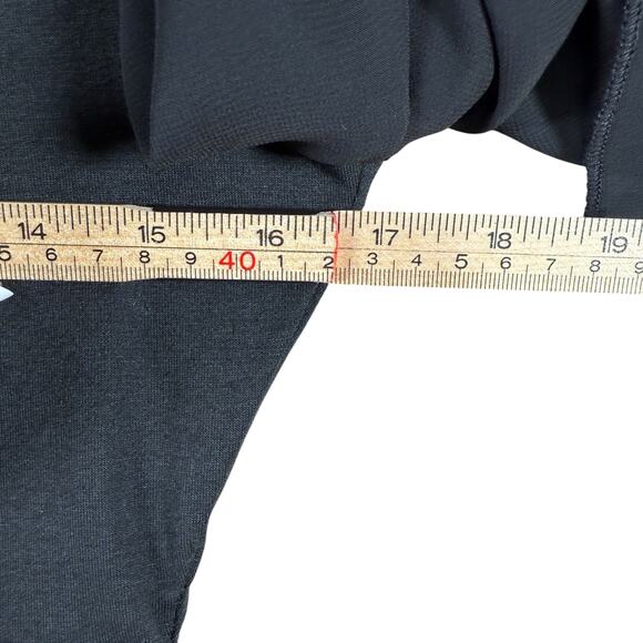 Women Maxi Dress Black Dark Fairy Grunge Lace-Up Goth Witchy Cottagecore | Small - Picture 8 of 11